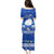 Palau Christmas Family Matching Puletasi Dress and Hawaiian Shirt Snowman Hugs Palau Coat of Arms Maori Pattern Blue Style LT03 - Polynesian Pride