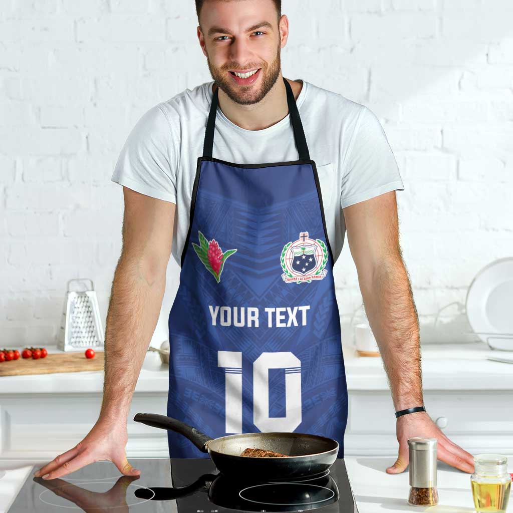 Custom Samoa Rugby Apron Tatau Tribal Motifs Sporty Style LT03 - Polynesian Pride