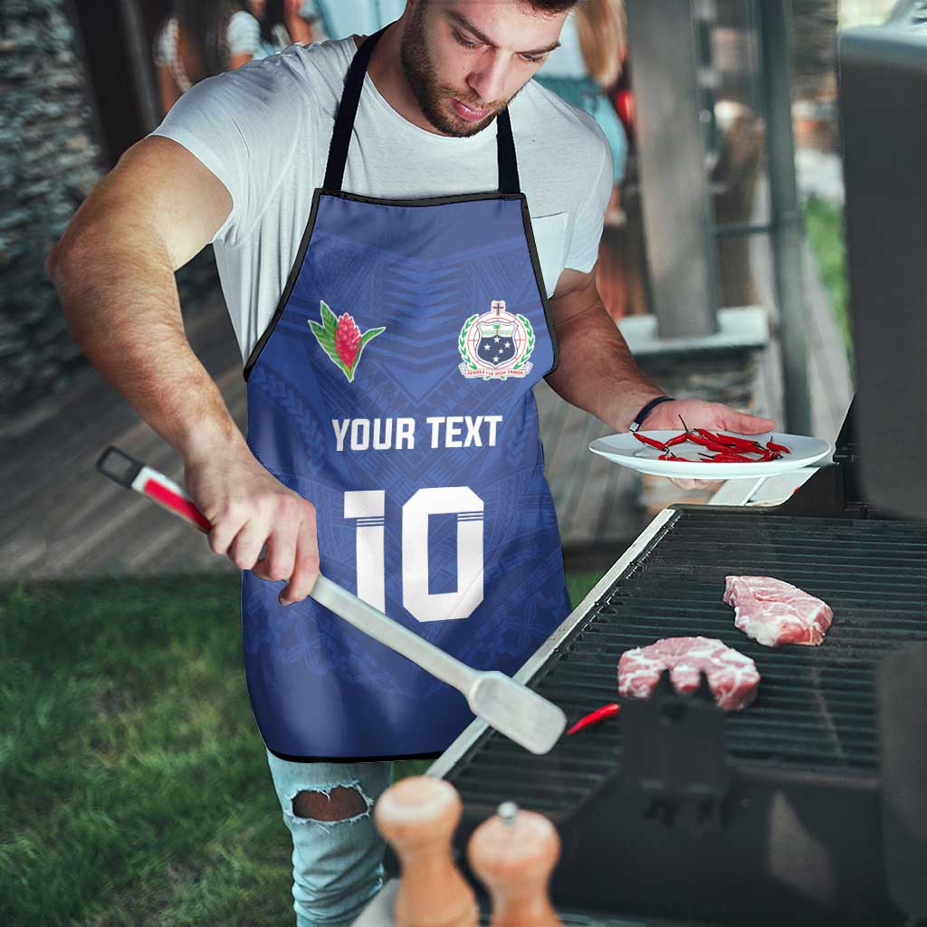 Custom Samoa Rugby Apron Tatau Tribal Motifs Sporty Style LT03 - Polynesian Pride