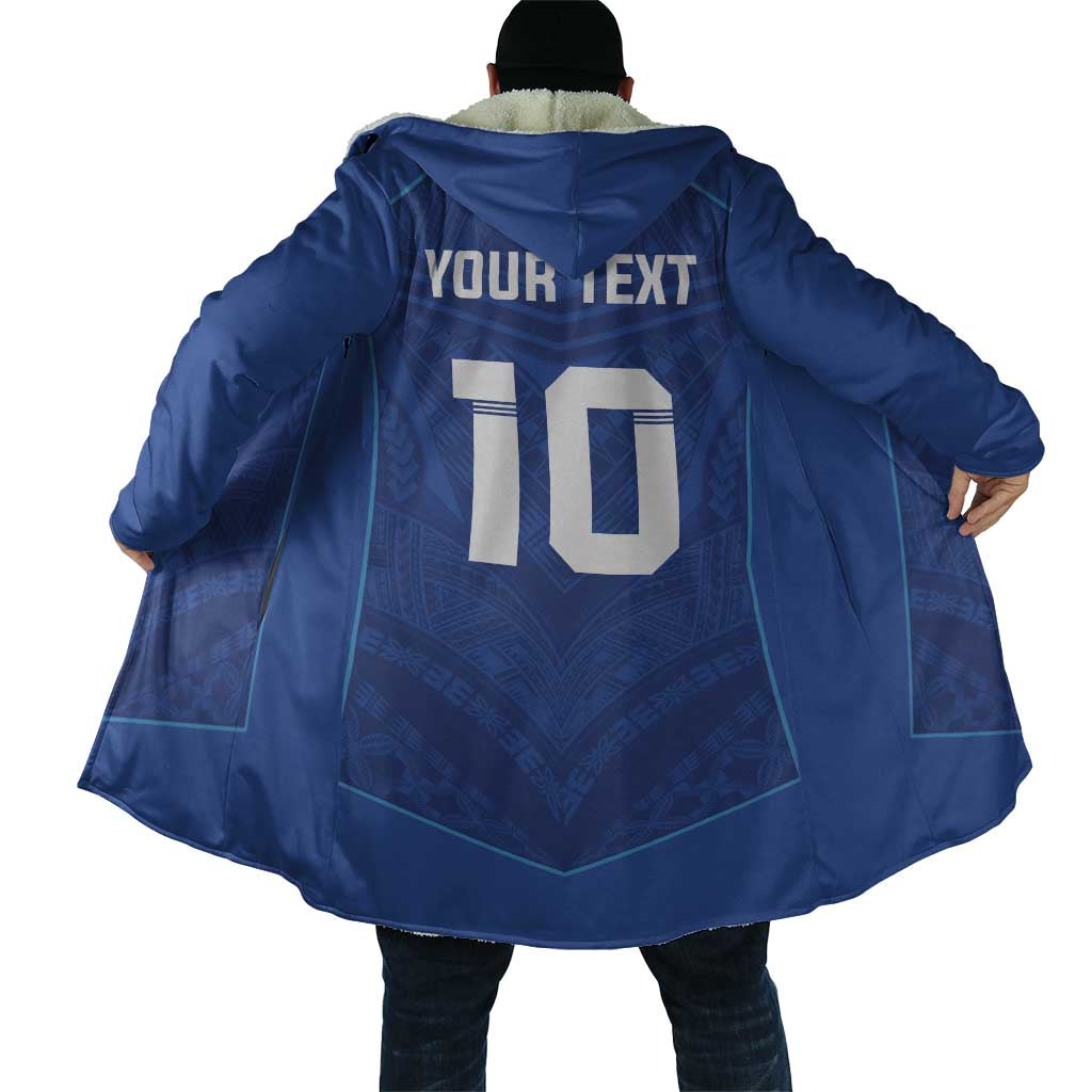 Custom Samoa Rugby Cloak Tatau Tribal Motifs Sporty Style LT03 - Polynesian Pride