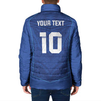 Custom Samoa Rugby Padded Jacket Tatau Tribal Motifs Sporty Style LT03 - Polynesian Pride