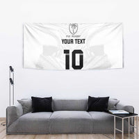 Custom Fiji Rugby Tapestry Tapa Tribal Motifs Sporty Style LT03 - Polynesian Pride