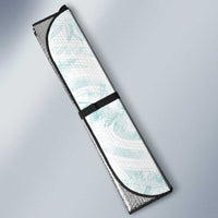 Custom New Zealand Football Auto Sun Shade The Whites-Aotearoa Inspired LT03 - Polynesian Pride