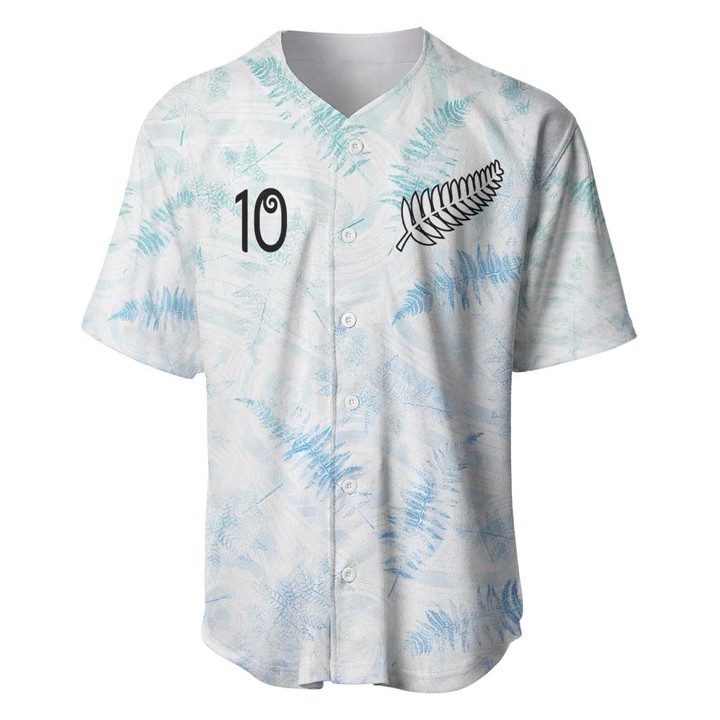 Custom New Zealand Football Baseball Jersey The Whites-Aotearoa Inspired LT03 White - Polynesian Pride