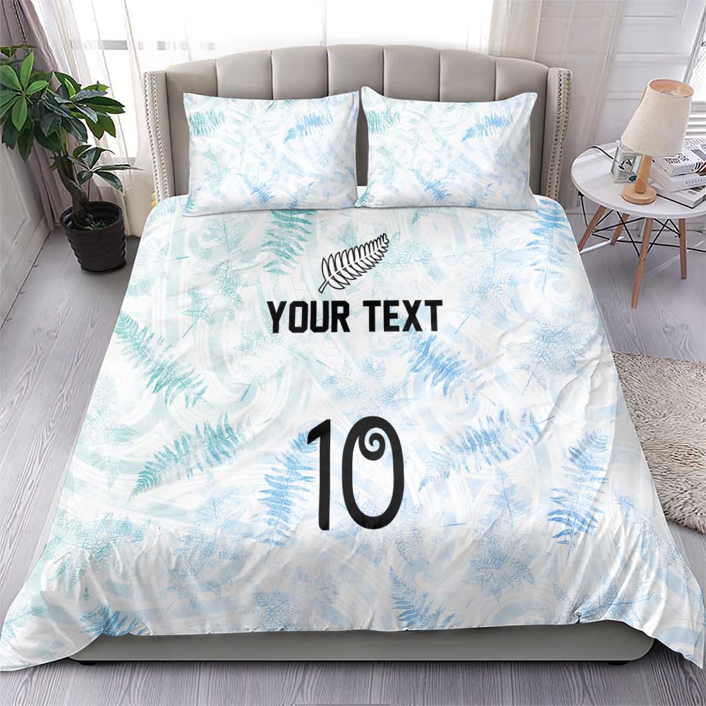 Custom New Zealand Football Bedding Set The Whites-Aotearoa Inspired LT03 - Polynesian Pride