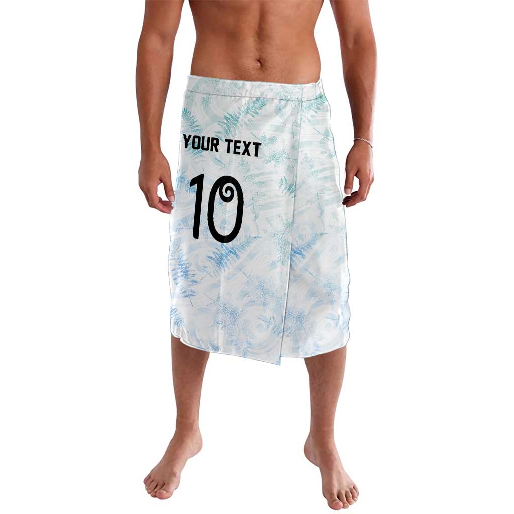 Custom New Zealand Football Lavalava The Whites-Aotearoa Inspired LT03 White - Polynesian Pride
