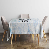 Custom New Zealand Football Tablecloth The Whites-Aotearoa Inspired LT03 - Polynesian Pride