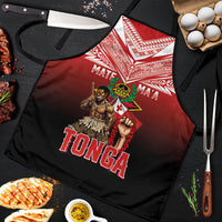 Mate Ma'a Tonga Apron Traditional Warrior and Ngatu Art Pattern