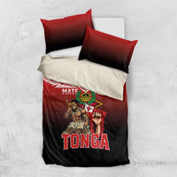 Mate Ma'a Tonga Bedding Set Traditional Warrior and Ngatu Art Pattern