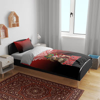 Mate Ma'a Tonga Bedding Set Traditional Warrior and Ngatu Art Pattern