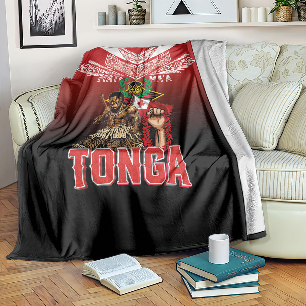 Mate Ma'a Tonga Blanket Traditional Warrior and Ngatu Art Pattern