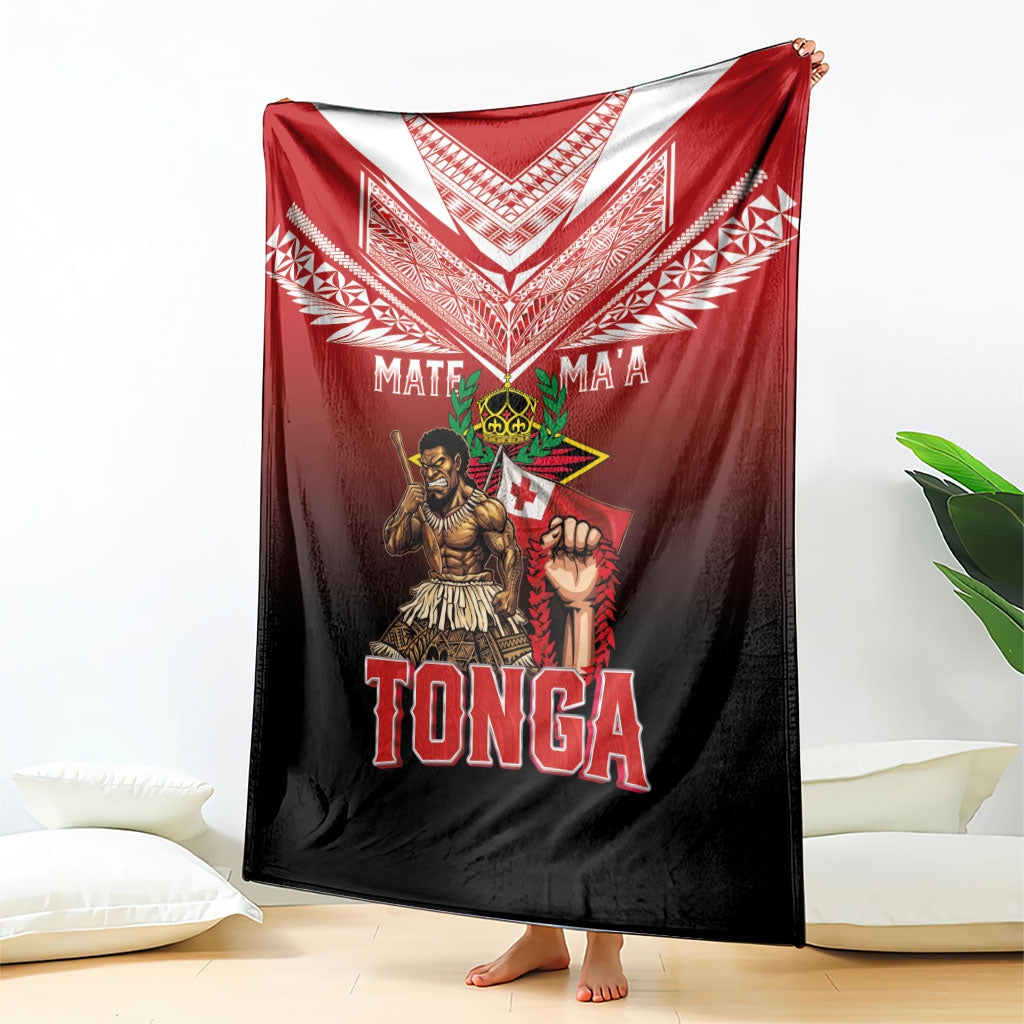 Mate Ma'a Tonga Blanket Traditional Warrior and Ngatu Art Pattern