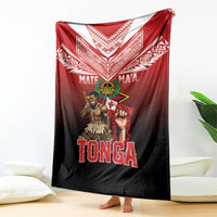 Mate Ma'a Tonga Blanket Traditional Warrior and Ngatu Art Pattern
