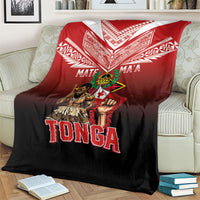 Mate Ma'a Tonga Blanket Traditional Warrior and Ngatu Art Pattern