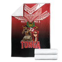 Mate Ma'a Tonga Blanket Traditional Warrior and Ngatu Art Pattern