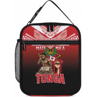 Mate Ma'a Tonga Lunch Bag Traditional Warrior and Ngatu Art Pattern