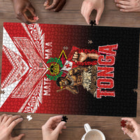Mate Ma'a Tonga Puzzle Traditional Warrior and Ngatu Art Pattern