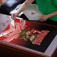 Mate Ma'a Tonga Puzzle Traditional Warrior and Ngatu Art Pattern