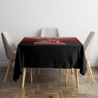 Mate Ma'a Tonga Tablecloth Traditional Warrior and Ngatu Art Pattern