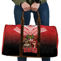 Mate Ma'a Tonga Travel Bag Traditional Warrior and Ngatu Art Pattern