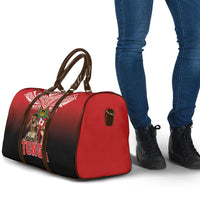 Mate Ma'a Tonga Travel Bag Traditional Warrior and Ngatu Art Pattern