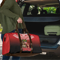 Mate Ma'a Tonga Travel Bag Traditional Warrior and Ngatu Art Pattern