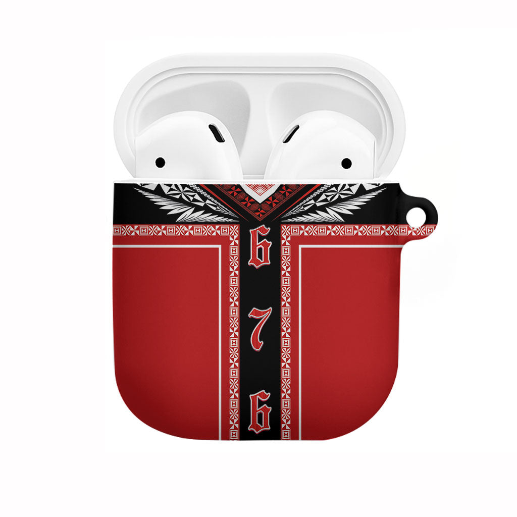 Tonga AirPods Case Tribal Pacific Ngatu Motif