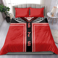 Tonga Bedding Set Tribal Pacific Ngatu Motif