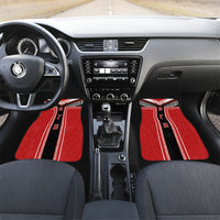 Tonga Car Mats Tribal Pacific Ngatu Motif