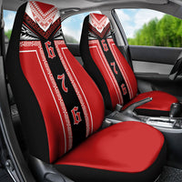 Tonga Car Seat Cover Tribal Pacific Ngatu Motif