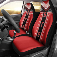 Tonga Car Seat Cover Tribal Pacific Ngatu Motif