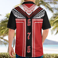 Tonga Hawaiian Shirt Tribal Pacific Ngatu Motif LT03 - Polynesian Pride