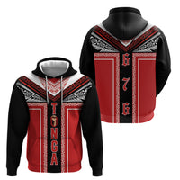 Tonga Hoodie Tribal Pacific Ngatu Motif LT03 - Polynesian Pride