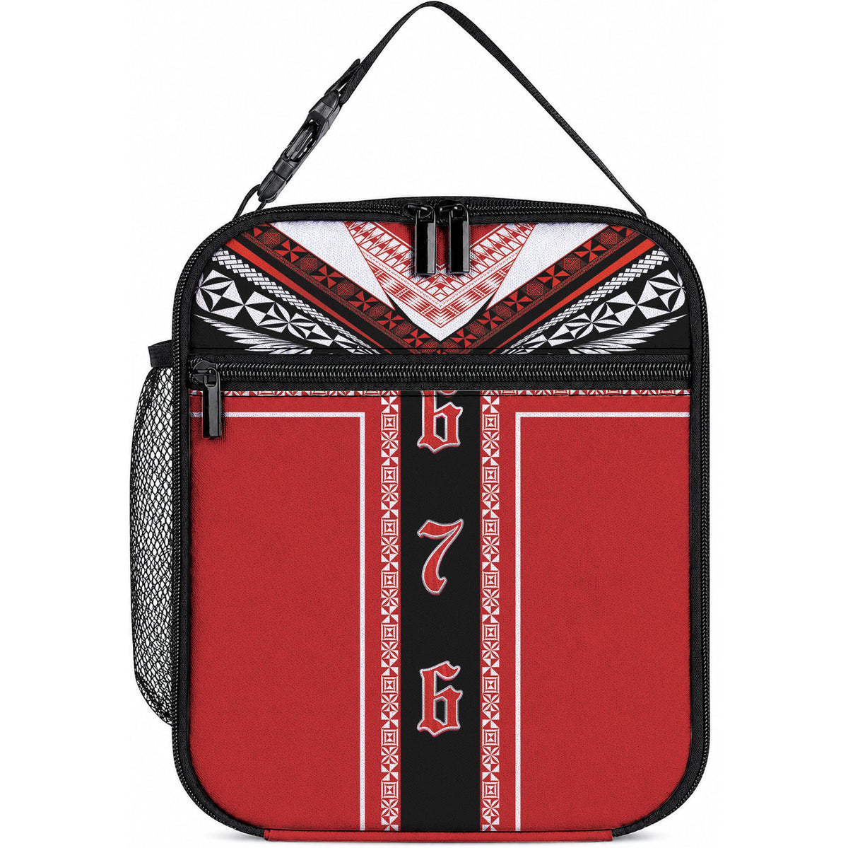 Tonga Lunch Bag Tribal Pacific Ngatu Motif