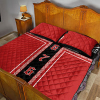 Tonga Quilt Bed Set Tribal Pacific Ngatu Motif