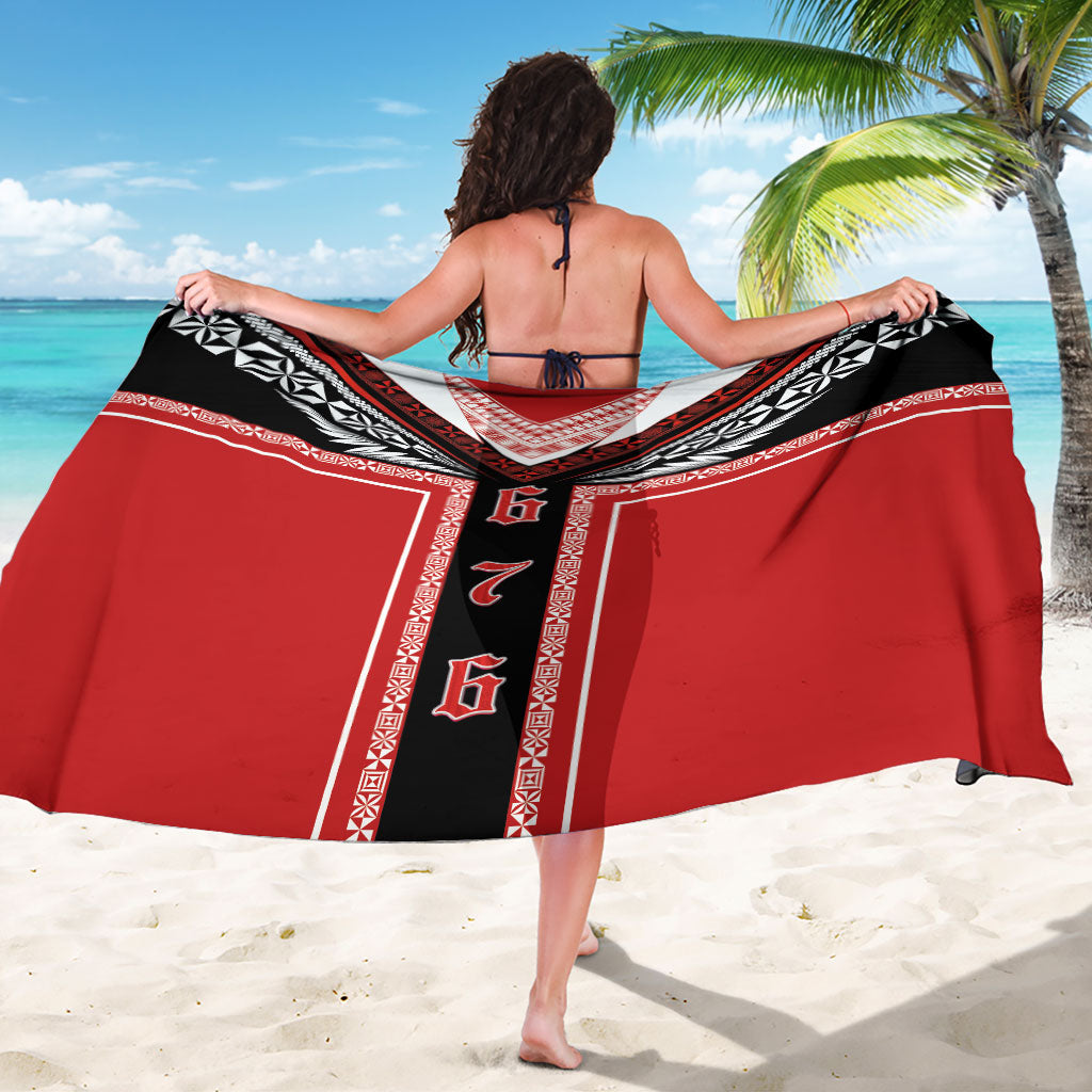 Tonga Sarong Tribal Pacific Ngatu Motif