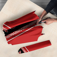 Tonga Umbrella Tribal Pacific Ngatu Motif