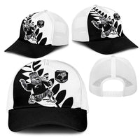 Aotearoa Rugby League Mesh Trucker Cap Kiwi Haka and Fern - Sporty Style LT03 - Polynesian Pride