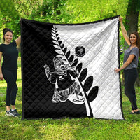 Aotearoa Rugby League Quilt Kiwi Haka and Fern - Sporty Style LT03 - Polynesian Pride
