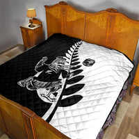 Aotearoa Rugby League Quilt Kiwi Haka and Fern - Sporty Style LT03 - Polynesian Pride