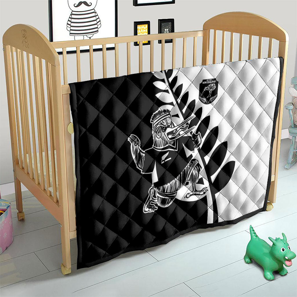 Aotearoa Rugby League Quilt Kiwi Haka and Fern - Sporty Style LT03 - Polynesian Pride