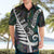 Personalized New Zealand Hawaiian Shirt Aotearoa Symbols With Silver Fern LT03 - Polynesian Pride