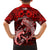 Polynesian Shark Valentine Day Hawaiian Shirt Hibiscus and Tribal Tattoo Red Style LT03 - Polynesian Pride