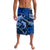 Polynesian Shark Valentine Day Lavalava Hibiscus and Tribal Tattoo Blue Style LT03 Blue - Polynesian Pride