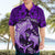 Polynesian Shark Valentine Day Hawaiian Shirt Hibiscus and Tribal Tattoo Purple Style LT03 - Polynesian Pride