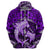 Polynesian Shark Valentine Day Hoodie Hibiscus and Tribal Tattoo Purple Style LT03 - Polynesian Pride