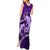 Polynesian Shark Valentine Day Tank Maxi Dress Hibiscus and Tribal Tattoo Purple Style LT03 - Polynesian Pride