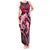 Polynesian Shark Valentine Day Tank Maxi Dress Hibiscus and Tribal Tattoo Pink Style LT03 Women Pink - Polynesian Pride