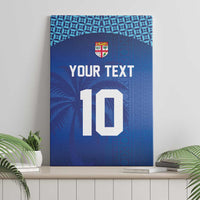 Custom Fiji Football-Towards World Cup 2026 Canvas Wall Art LT03 - Polynesian Pride