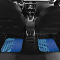 Custom Fiji Football-Towards World Cup 2026 Car Mats LT03 Set 2pcs - Back Blue - Polynesian Pride